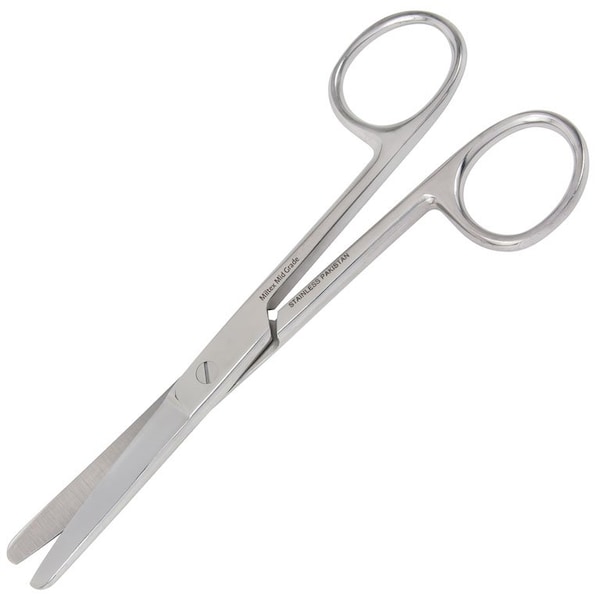 Vantage Operating Scissors, 6.5in, Straight with Blunt/Blunt Tip